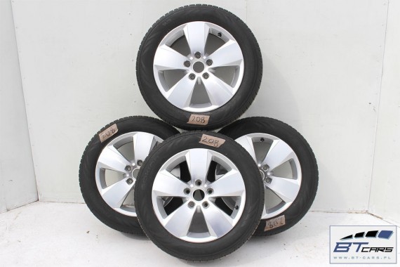 VW GOLF 7 VII SPORTSVAN FELGI 16 OPONY ZIMA KOŁA felga 5G0601025AC 6,5J*16H2 ET46 opona Nokian WRA3 205/55/16 94H zimowe