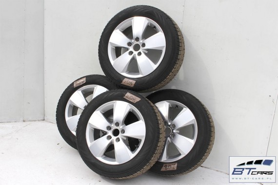VW GOLF 7 VII SPORTSVAN FELGI 16 OPONY ZIMA KOŁA felga 5G0601025AC 6,5J*16H2 ET46 opona Nokian WRA3 205/55/16 94H zimowe