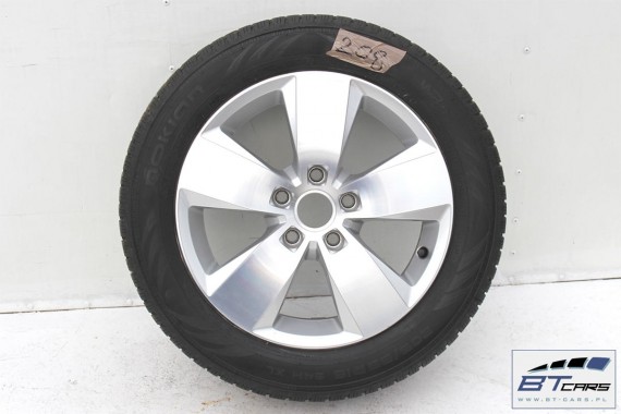 VW GOLF 7 VII SPORTSVAN FELGI 16 OPONY ZIMA KOŁA felga 5G0601025AC 6,5J*16H2 ET46 opona Nokian WRA3 205/55/16 94H zimowe