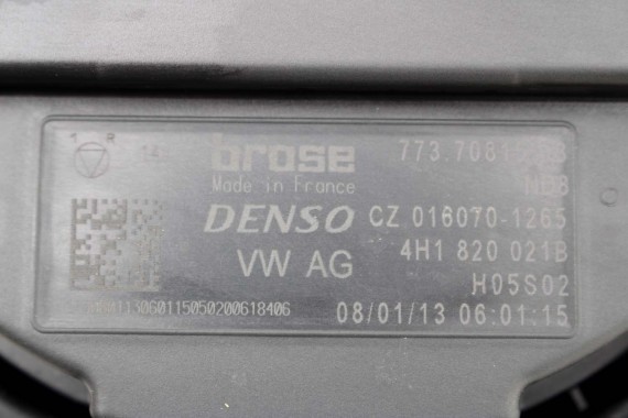 AUDI A6 A7 A8 WENTYLATOR NAGRZEWNICY 4H1820021B 4H1820021C dmuchawa 4H1 820 021 B 4H1820021 4H1820021A 4H1820021B 4H1820021C 4H