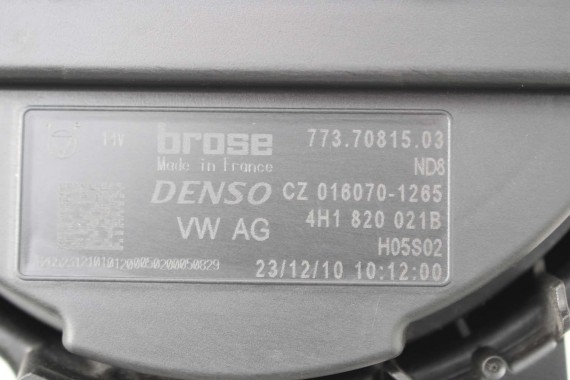 AUDI A6 A7 A8 WENTYLATOR NAGRZEWNICY 4H1820021B 4H1820021C dmuchawa 4H1 820 021 B 4H1820021 4H1820021A 4H1820021B 4H1820021C 4H