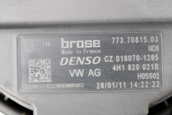 AUDI A6 A7 A8 WENTYLATOR NAGRZEWNICY 4H1820021B 4H1820021C dmuchawa 4H1 820 021 B 4H1820021 4H1820021A 4H1820021B 4H1820021C 4H