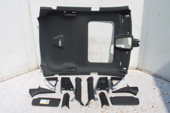 AUDI S5 F5 PODSUFITKA 8W8867506C TAPICERKA + słupki czarna 8W8867505C 8W8867233G 8W8867234G 8W8867243 8W8867244 8W8867241 V48