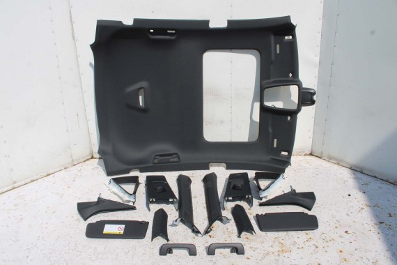 AUDI S5 F5 PODSUFITKA 8W8867506C TAPICERKA + słupki czarna 8W8867505C 8W8867233G 8W8867234G 8W8867243 8W8867244 8W8867241 V48