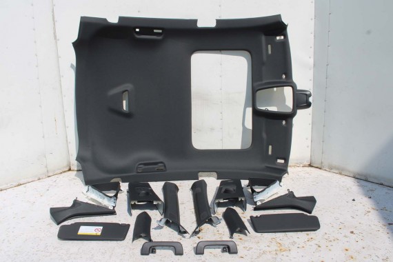 AUDI S5 F5 PODSUFITKA 8W8867506C TAPICERKA + słupki czarna 8W8867505C 8W8867233G 8W8867234G 8W8867243 8W8867244 8W8867241 V48