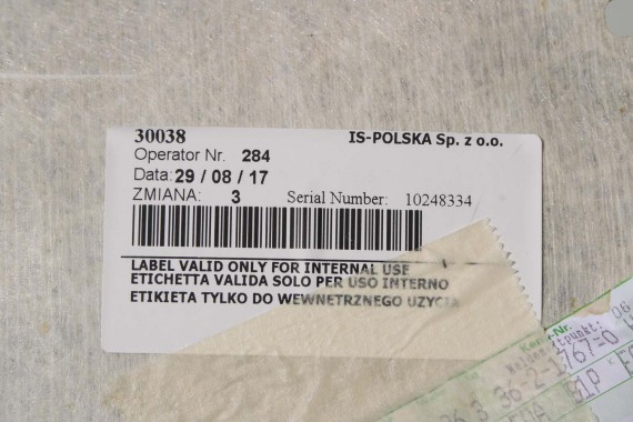 AUDI S5 F5 PODSUFITKA 8W8867506C TAPICERKA + słupki czarna 8W8867505C 8W8867233G 8W8867234G 8W8867243 8W8867244 8W8867241 V48