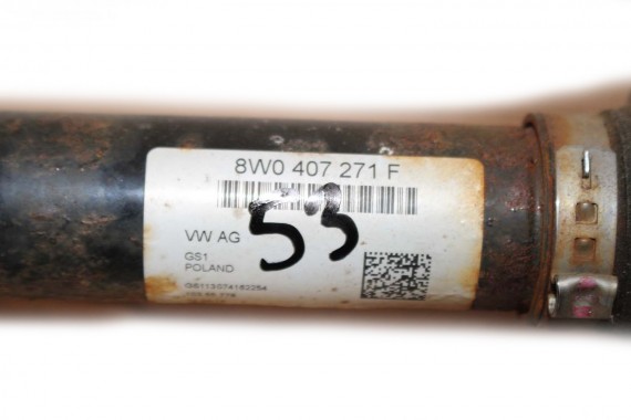 AUDI A4 A5 8W PÓŁOŚ PRZEDNIA PRZÓD 8W0407271F 8W0 407 271 F b9 f5 8W0407271F B9 F5 8W0407271B 8W0407271F 8W0407271B 8W0407271F