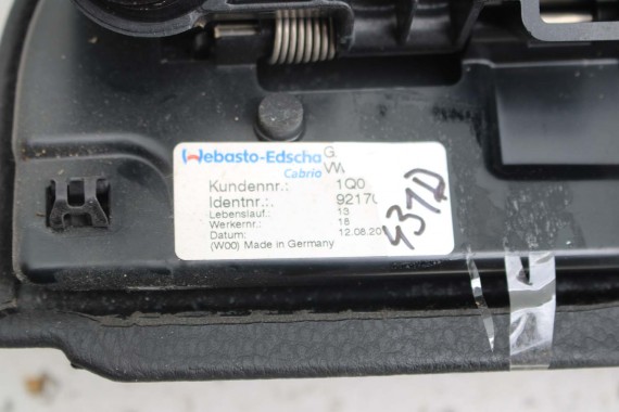 VW EOS MECHANIZM REGULACJA DACHU 1Q0825251AA 1Q0825307 1Q0825308 1Q0825300 1Q0825347 1Q0825348 1Q0825350D 1Q0825187J 1Q0825251AA