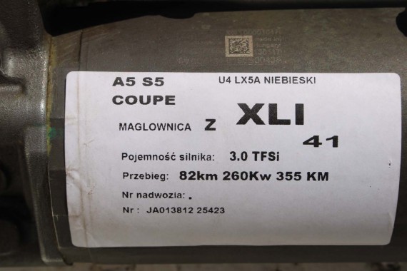 AUDI S4 S5 8W MAGLOWNICA 8W1423055AD PRZEKAŁADNIA 8W1 423 055 AD kierownicy B9 F5 8W magiel 8W1423055AF 8W1423055AH 8W1423055AK