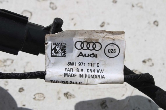 AUDI S4 S5 WIĄZKA 8W1971111C WIĄZKA PRZEWÓD elektryczny MAGLOWNICY 8W1971111C instalacja 8W1971111C 8W1971111C A4 B9 A5 F5