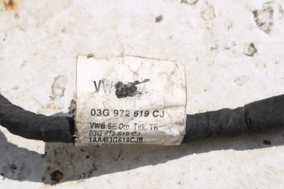 VW AUDI WIĄZKA ELEKTRYCZNA SILNIKA DIESEL 03G972619CJ instalacja 03G972619CK TDi 03G972619 03G972619 03G972619 03G972619