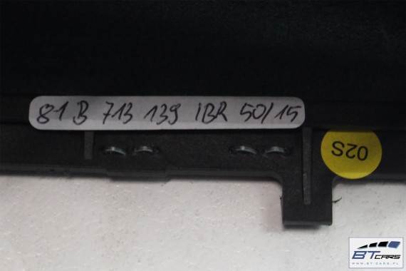 AUDI Q2 GAŁKA ZMIANY BIEGÓW + MIESZEK 81B713139 kolor :  IBR - czarny 81B 713 139  81A 2016-