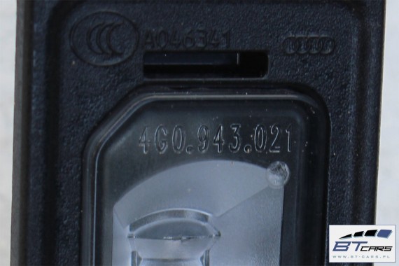 AUDI A7 LAMPKA LED OŚWIETLENIE REJESTRACJI 4G0943021 4G0943021 LIFT TYLNEJ TABLICY REJESTRACYJNEJ 4G0943021 4G0943021A 4G0943021