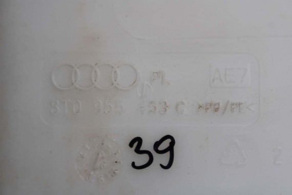 AUDI A4 A5 ZBIORNIK SPRYSKIWACZY 8T0955453C 8T0955453B 8T0955453A 8T1955463B 8T1955463C 8T0955453C 8K 8T 3B7955681 8T0955453