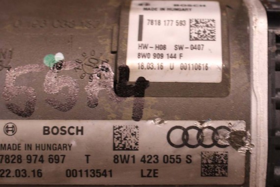 AUDI A4 A5 8W MAGLOWNICA 8W1423055S PRZEKAŁADNIA 8W1 423 055 S kierownicy B9 F5 8W magiel 8W1423055AC 8W1423055AJ 8W1423055AE
