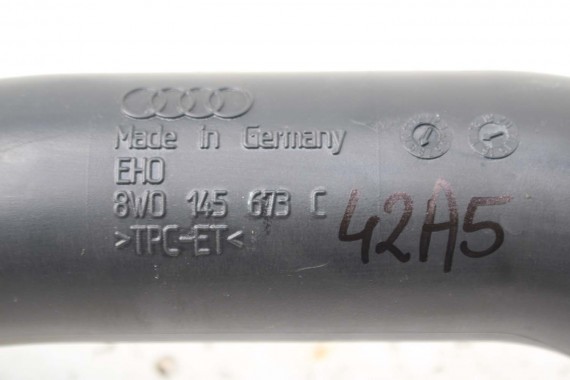 AUDI A4 A5 RURA INTERKULERA 8W0145673C 3.0 TFSi 8W0 145 673 C przewód intercoolera 8W F5 8W0145673AE 8W0145673C 8W0145673AQ