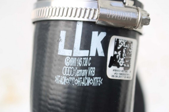 AUDI A4 A5 RURA INTERKULERA 8W0145738C 3.0 TFSi 8W0 145 738 C przewód intercoolera 8W 8W0145738C 8W0145738C 8W0145738C 8W0145738
