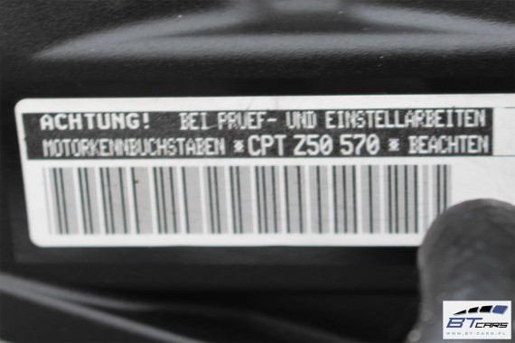 VW AUDI SEAT SILNIK 1.4 TSi BENZYNA CPTA CPT 103 Kw 140 Km przebieg 205 kilometrów