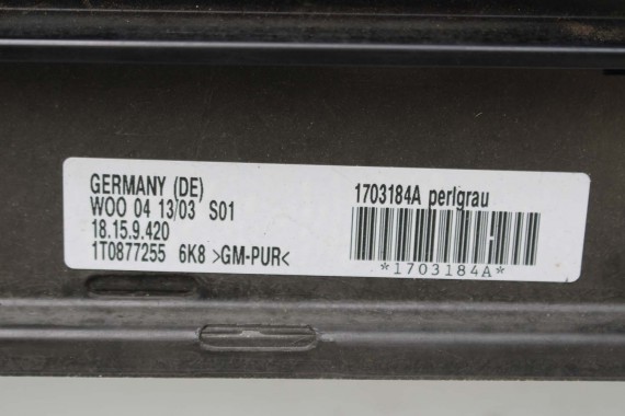 VW TOURAN SZYBERDACH 1T0877041 1T0877049 1T0877071 4B0959591F 4B0959591G 1T0877041 1T0877049 1T0877071 1T0877041 1T0877049 1T