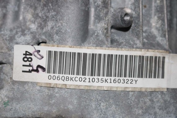 AUDI A4 8W SKRZYNIA BIEGÓW QBK 7-stopniowa biegowa SILNIK 2.0 TFSi CYM benzyna przebieg B9 CYMC 40 TFSI 185 KM 252 KW