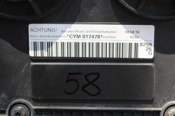 AUDI SILNIK 2.0 TFSi CYM CYMC 252KW 185 Km TFSi FSi A4 A5 Q5 Q7 FSi 8W B9 F5 4M 2.0TFSi CYM CYMC 2.0 TFSi CYM CYM CYM CYM CYM