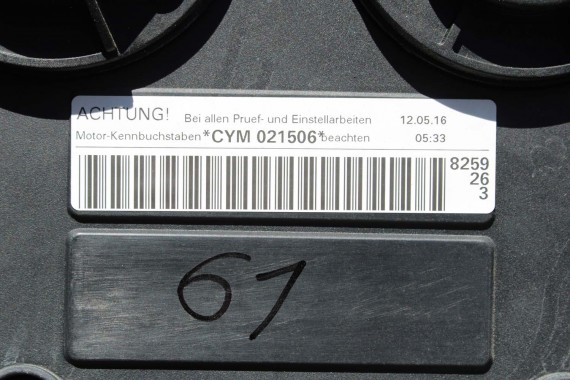 AUDI SILNIK 2.0 TFSi CYM CYMC 252KW 185 Km TFSi FSi A4 A5 Q5 Q7 FSi 8W B9 F5 4M 2.0TFSi CYM CYMC 2.0 TFSi CYM CYM CYM CYM CYM