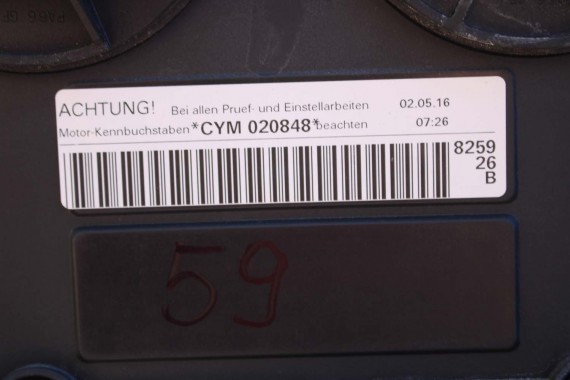 AUDI SILNIK 2.0 TFSi CYM CYMC 252KW 185 Km TFSi FSi A4 A5 Q5 Q7 FSi 8W B9 F5 4M 2.0TFSi CYM CYMC 2.0 TFSi CYM CYM CYM CYM CYM