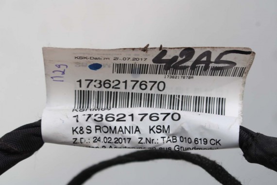 AUDI S5 SPORTBACK F5 WIĄZKA INSTALACJA ELEKTRYCZNA WEWNĘTRZNA 8W1971051 8W1971051 silnika 3.0 TFSi benzyna 8W1 971 051 A5 8W F5