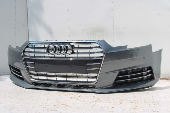 AUDI A4 8W PRZÓD maska błotniki zderzak przedni 0C0C LX7R szary 8W0807065 8W0807611 8W0821105A 8W0821106A 8W0823029 8W0807681 0C