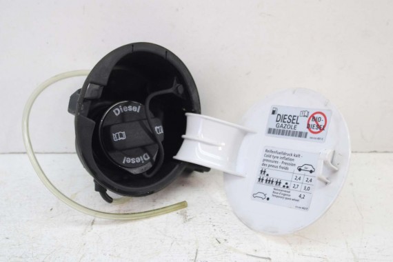 VW TOURAN KLAPKA WLEWU PALIWA 1T 1T0809857D 1T0809857F 1T0 809 857 D 1T0809857D 1T0809857F 1T0809857B 1T0809857 B4B4 LB9A Biały