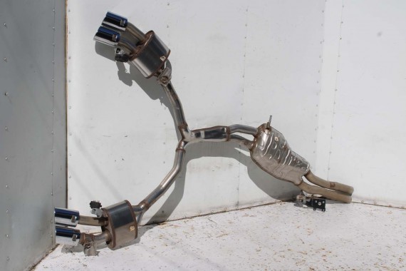 AUDI S4 S5 WYDECH TŁUMIK 8W0253611B 8W0253612B 3.0 TFSi benzyna 8W F5 b9 środkowy 8W0253611B 8W0253612B 4N0133246 8W0253411C