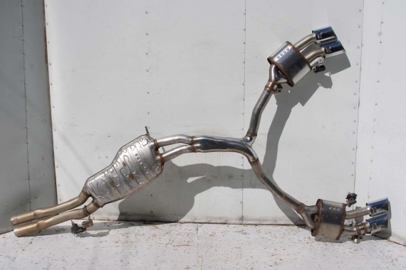 AUDI S4 S5 WYDECH TŁUMIK 8W0253611B 8W0253612B 3.0 TFSi benzyna 8W F5 b9 środkowy 8W0253611B 8W0253612B 4N0133246 8W0253411C