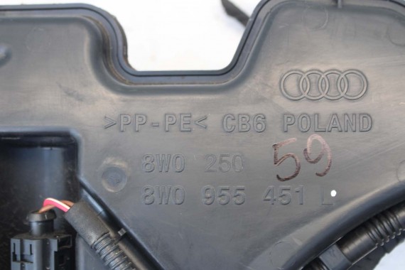 AUDI A4 ZBIORNIK PŁYNU SPRYSKIWACZY 8W0955451L 8W0955453H 8W0955453L 8W0955451H 8W0955453J B9 7M0919376 6R0955681 1K6955651