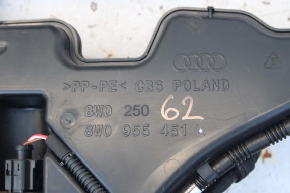 AUDI A4 ZBIORNIK PŁYNU SPRYSKIWACZY 8W0955451L 8W0955453H 8W0955453L 8W0955451H 8W0955453J B9 7M0919376 6R0955681 1K6955651