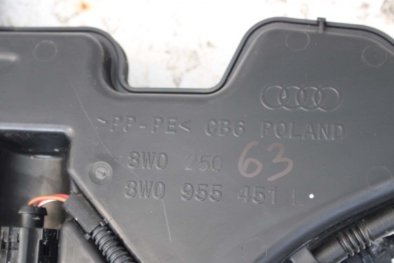AUDI A4 ZBIORNIK PŁYNU SPRYSKIWACZY 8W0955451L 8W0955453H 8W0955453L 8W0955451H 8W0955453J B9 7M0919376 6R0955681 1K6955651