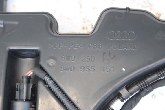 AUDI A4 ZBIORNIK PŁYNU SPRYSKIWACZY 8W0955451L 8W0955453H 8W0955453L 8W0955451H 8W0955453J B9 7M0919376 6R0955681 1K6955651