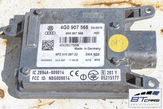 AUDI A6 A7 MODUŁ STEROWNIK 4G0907568 4H0907568 SIDE ASSIST ASYSTENTA ZMIANY PASA RUCHU 4G0 907 568 4G0907568 4H0907568 4G0907568