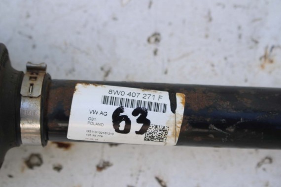 AUDI A4 A5 8W PÓŁOŚ PRZEDNIA PRZÓD 8W0407271F 8W0 407 271 F b9 f5 8W0407271F B9 F5 8W0407271B 8W0407271F 8W0407271B 8W0407271F