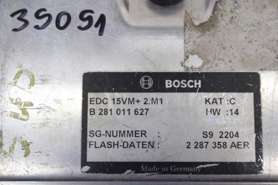 VW PASSAT B5 STEROWNIK KOMPUTER SILNIKA 0261011627 0261207911 0261011627 0261011627 0261011627 0261011627 0261011627 MODUŁ GP GL