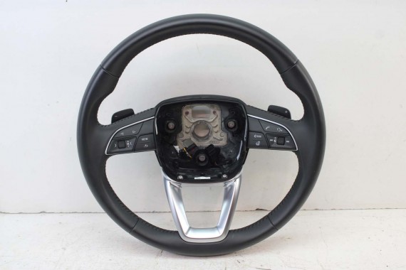 AUDI A4 Q5 Q7 KIEROWNICA + BIEGI 4M0419091C 4M0419091N 4M0 419 091 C podgrzewana MJM - czarny 4M0419091C 4M0419091N 4M0419091N
