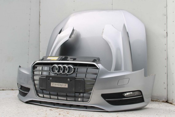 AUDI A3 PRZÓD maska błotniki zderzak przedni błotnik 8V Kolor: L5L5 LZ7G Florettsilber Srebrny 8V0823029 8V0821105 8V0821106
