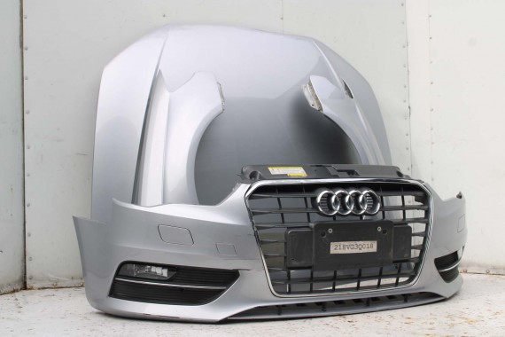 AUDI A3 PRZÓD maska błotniki zderzak przedni błotnik 8V Kolor: L5L5 LZ7G Florettsilber Srebrny 8V0823029 8V0821105 8V0821106