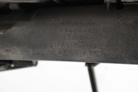 AUDI A3 PRZÓD maska błotniki zderzak przedni błotnik 8V Kolor: L5L5 LZ7G Florettsilber Srebrny 8V0823029 8V0821105 8V0821106