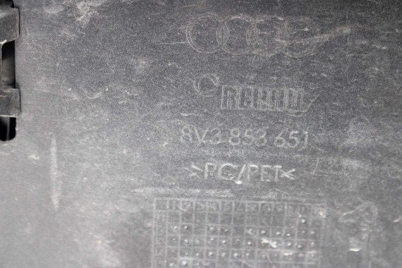 AUDI A3 PRZÓD maska błotniki zderzak przedni błotnik 8V Kolor: L5L5 LZ7G Florettsilber Srebrny 8V0823029 8V0821105 8V0821106