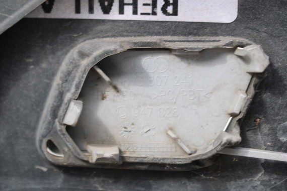 AUDI A3 PRZÓD maska błotniki zderzak przedni błotnik 8V Kolor: L5L5 LZ7G Florettsilber Srebrny 8V0823029 8V0821105 8V0821106