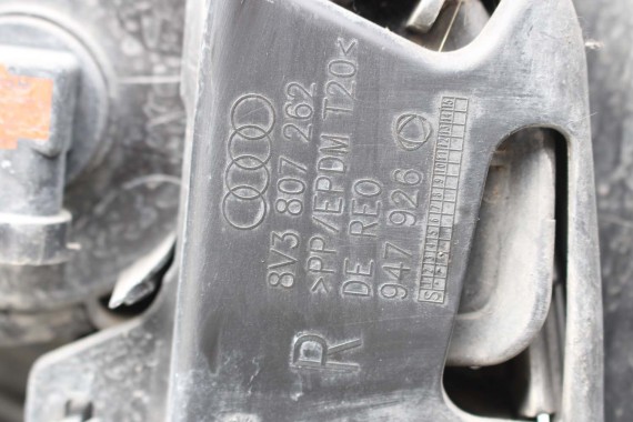 AUDI A3 PRZÓD maska błotniki zderzak przedni błotnik 8V Kolor: L5L5 LZ7G Florettsilber Srebrny 8V0823029 8V0821105 8V0821106