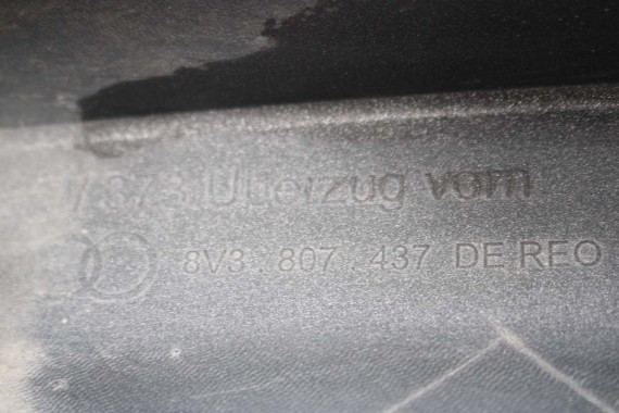 AUDI A3 PRZÓD maska błotniki zderzak przedni błotnik 8V Kolor: L5L5 LZ7G Florettsilber Srebrny 8V0823029 8V0821105 8V0821106