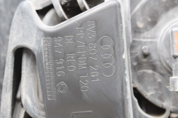 AUDI A3 PRZÓD maska błotniki zderzak przedni błotnik 8V Kolor: L5L5 LZ7G Florettsilber Srebrny 8V0823029 8V0821105 8V0821106
