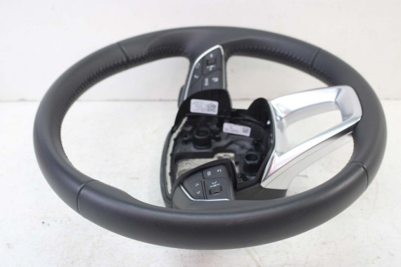 AUDI A4 Q5 Q7 KIEROWNICA + BIEGI 4M0419091C 4M0419091N 4M0 419 091 C podgrzewana MJM - czarny 4M0419091C 4M0419091N 4M0419091N