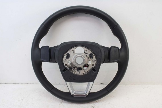 AUDI A4 Q5 Q7 KIEROWNICA + BIEGI 4M0419091C 4M0419091N 4M0 419 091 C podgrzewana MJM - czarny 4M0419091C 4M0419091N 4M0419091N